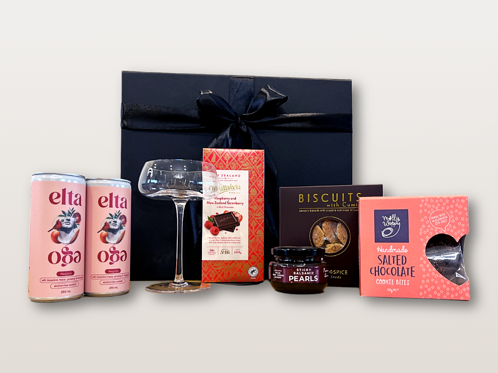 Alcohol-Free Luxury Gift Hamper NZ – The Velvet Box by Thanks & Things